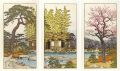 <strong>Yoshida Toshi</strong><br>Pine, Bamboo and Plum