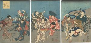 Kuniyoshi/Old-fashioned Portraits Depending on the Moon[月の影むかし絵姿]