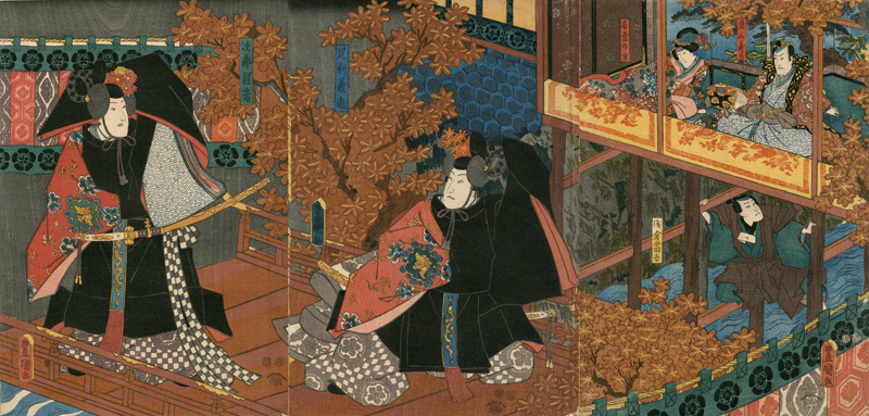 豊国三代｢東山桜荘子｣／