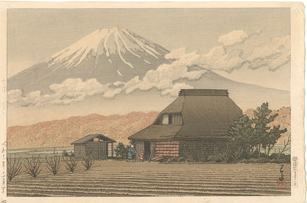 Kawase Hasui “Mt. Fuji, Narusawa”／