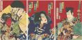 <strong>Kunichika</strong><br>Kabuki Play: Chou Chidori Soga......