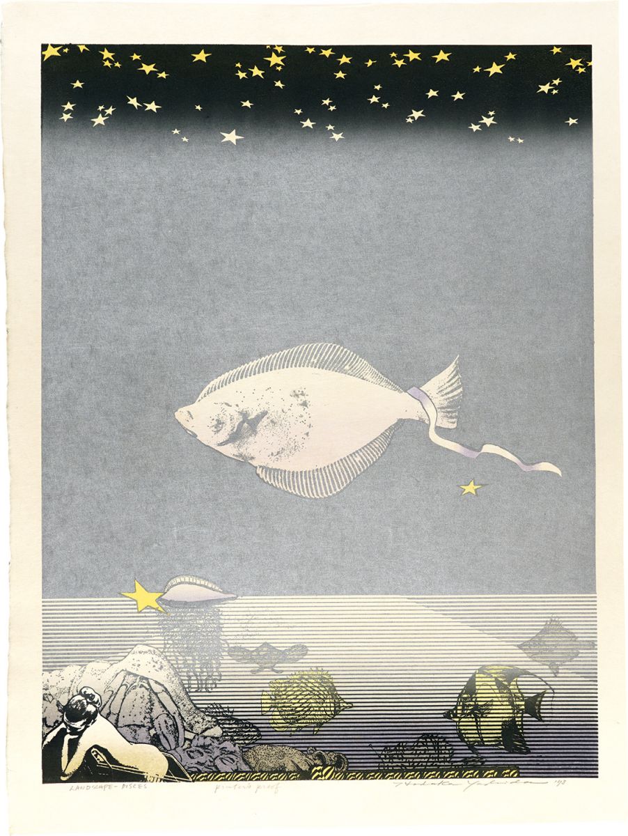 Yoshida Hodaka “Landscape - Pisces”／