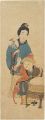 <strong>Unknown</strong><br>Nagasaki-e: Woman and a Child
