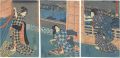 <strong>Toyokuni III</strong><br>Sudden Evening Shower at Ryogo......