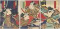 <strong>Kunichika</strong><br>Kabuki Play: Taiko no Oto Chiy......