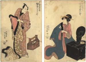 Kunisada I/Kabuki Actors Print[役者絵]