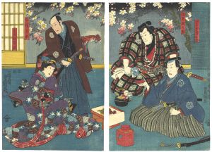 Toyokuni III/Kabuki Actors Print[役者絵]