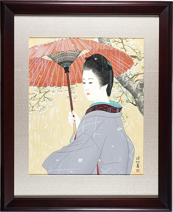 Ito Shinsui “Spring rain”／