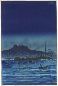 織田広延｢夜の風景（仮題）｣