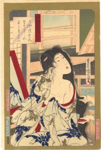 Kunichika/from the series Beauties of Musashi[錦織武蔵の別品]