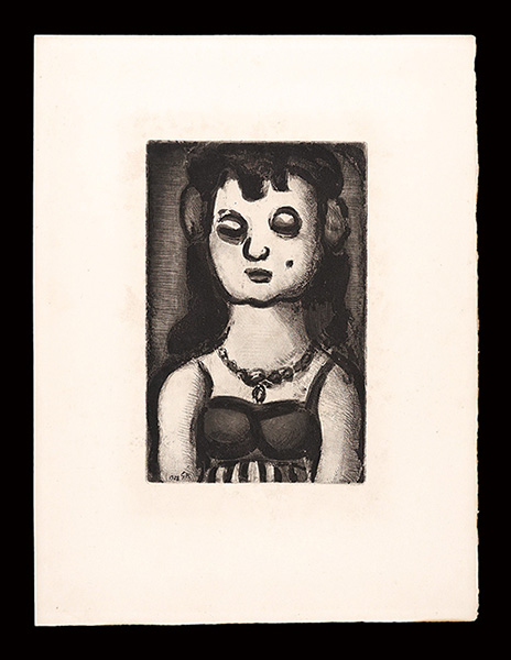 Georges Rouault “Reincarnations du pere Ubu : Sainte-Nitouche”／