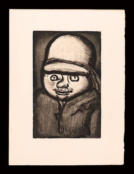 Georges Rouault “Reincarnations du pere Ubu : Fléau Colon”／