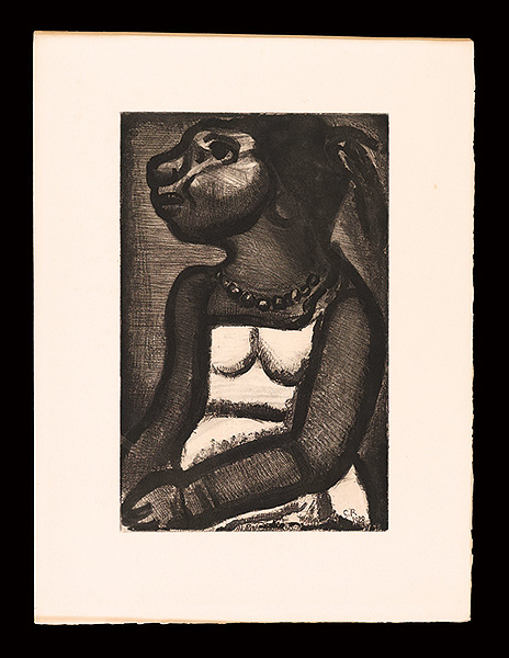 Georges Rouault “Reincarnations du pere Ubu : Cristal de Roche”／