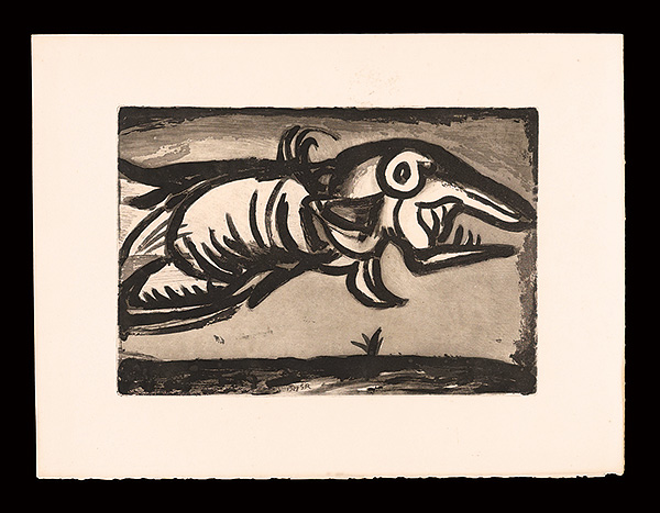 Georges Rouault “Reincarnations du pere Ubu : Le Poisson Volant”／