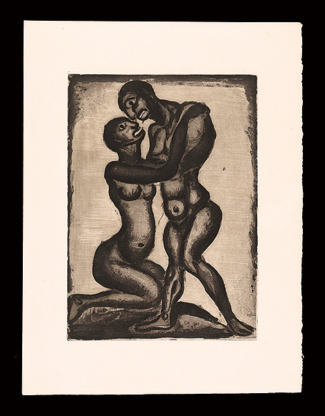 Georges Rouault “Reincarnations du pere Ubu : Noces”／