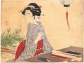 <strong>Mizuno Toshikata</strong><br>Kuchi-e Print