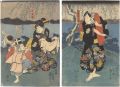 <strong>Kuniyoshi</strong><br>Kabuki Play: Tsukinode-mura Sh......