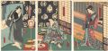 <strong>Toyokuni III</strong><br>Scene from a Kabuki Play