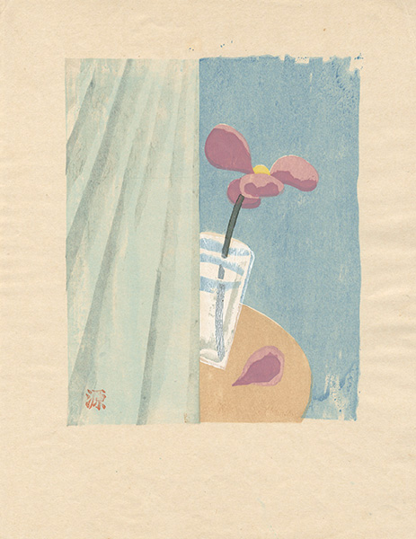 Yamaguchi Gen “Flowers in a Glass”／