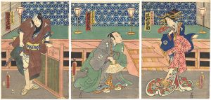 Toyokuni III/Kabuki Play: The Storehouse of Loyal Retainers[仮名手本忠臣蔵]