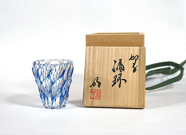 渡邊明｢切子酒杯｣／