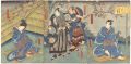 <strong>Toyokuni III</strong><br>Kabuki Play: Koigoromo Karigan......