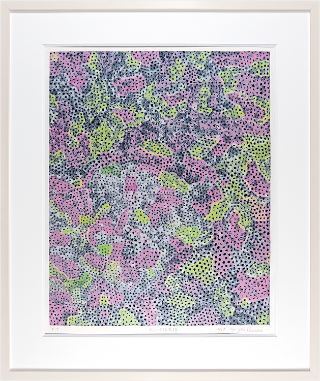 Kusama Yayoi “The Flowering Shinano Road”／