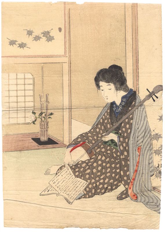 Takeuchi Keishu “Kuchi-e Print”／