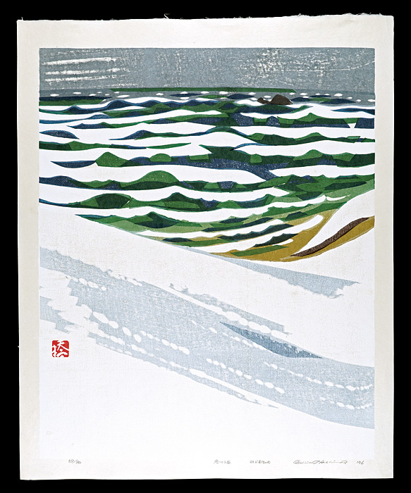 Hashimoto Okiie “Sand Dunes Series / Winter Sea”／
