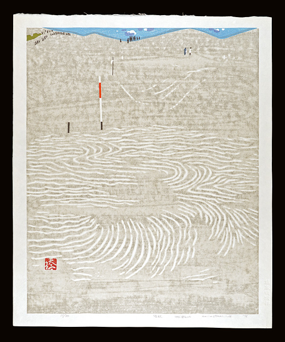Hashimoto Okiie “Sand Dunes Series / A Fine Autumn Day”／