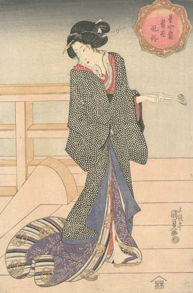 Kunisada I “Starlight and Frost: Modern Manners”／