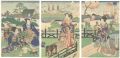 <strong>Toyokuni III and Hiroshige II</strong><br>Prince Genji Watching the Ridg......