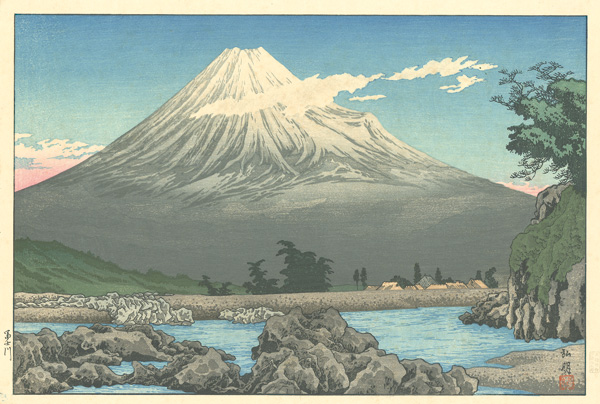 Takahashi Shotei (Hiroaki) “Fujikawa River”／