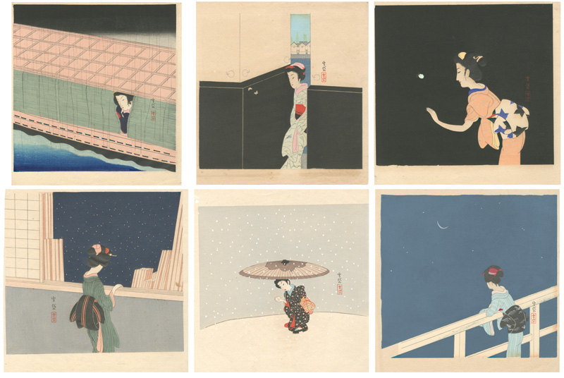 Komura Settai “Picture Album of Ten Beauties”／