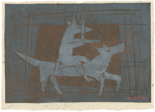 Ono Tadashige “Fox and Horse”／