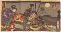 <strong>Kunichika</strong><br>Kabuki Play: Gojo no Hashi Hay......