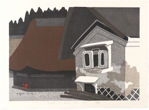 斎藤清｢HOUSE IN AIZU（D）｣