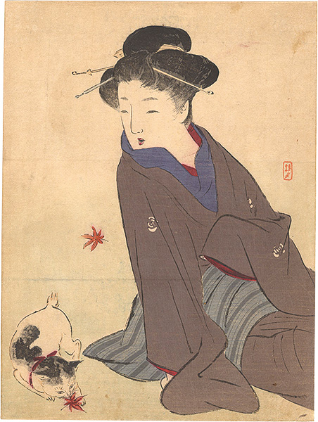 Takeuchi Keishu “Kuchi-e Print”／