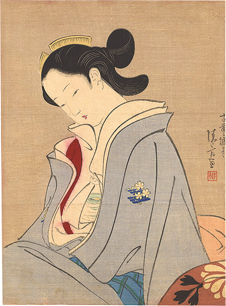 Kaburaki Kiyokata “Kuchi-e Print”／