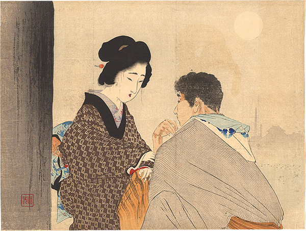 Tomioka Eisen “Kuchi-e Print”／