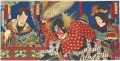 <strong>Kunichika</strong><br>Kabuki Play: Kokusen'ya Kassen