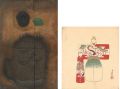 <strong>長谷川貞信（三代）</strong><br>立ち雛　版画・版木