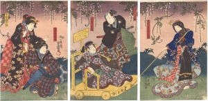 Toyokuni III/Kabuki Play: Sekai no Hana Oguri Gaiden[世界花小栗外伝]