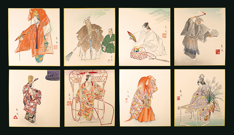 Matsuno Sofu “Twelve Months of Noh”／