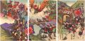 <strong>Unknown artist</strong><br>Fierce Fight at Niuzhuang