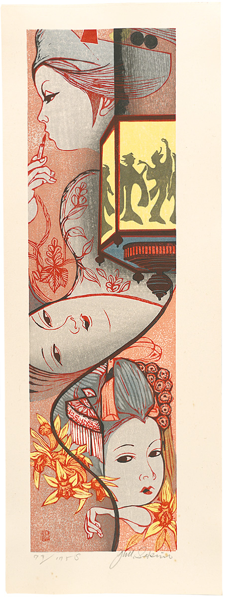 Sekino Junichiro “The twelve months of Maiko / Lantern”／