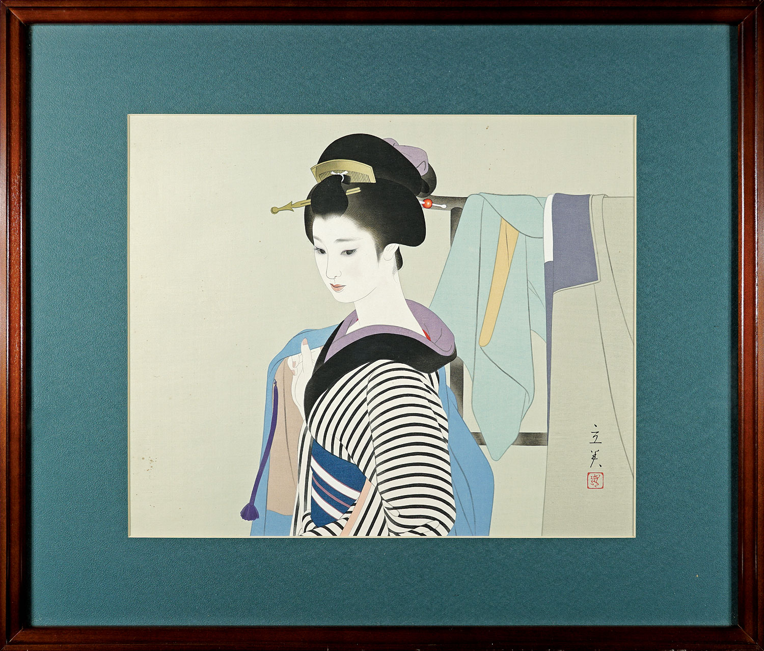 Shimura Tatsumi “Japanese Women / Haori (Jacket)
”／