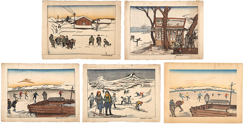 Nakanishi Yoshio “Woodblock Prints”／