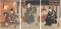 <strong>Toyokuni III</strong><br>A Scene from a Kabuki Play