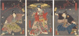 Toyokuni III/A Scene from a Kabuki Play[芝居絵]